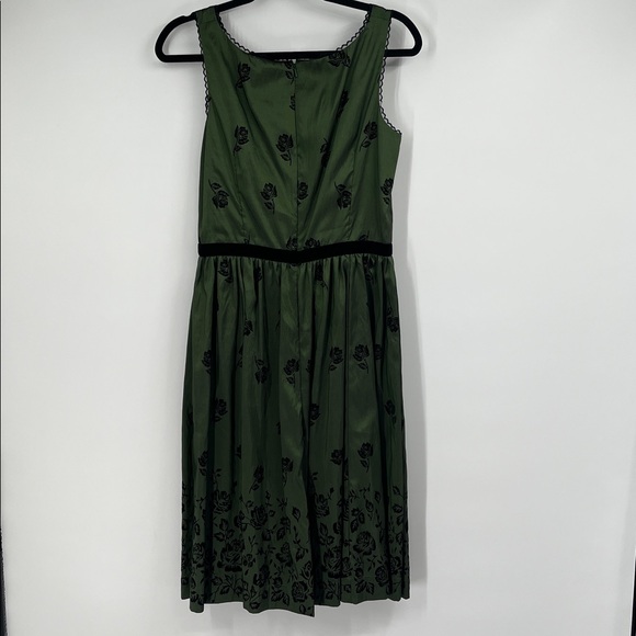Rare Twilight Saga Bella Birthday Dress New Moon Green Floral Dress Large - Picture 7 of 11